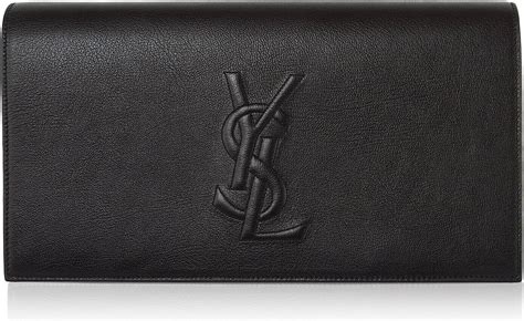 ysl black clutch saks|YSL clutch price.